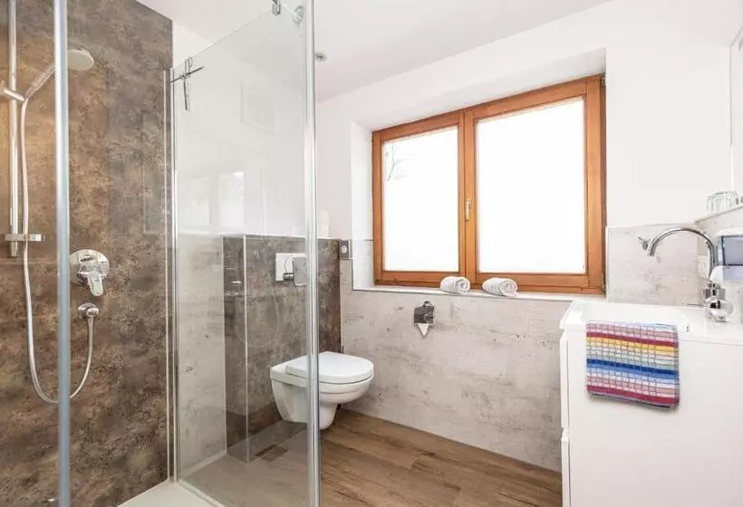 バルコニー付き1ベッドルームアパートメント, Appartement Pension Auhof