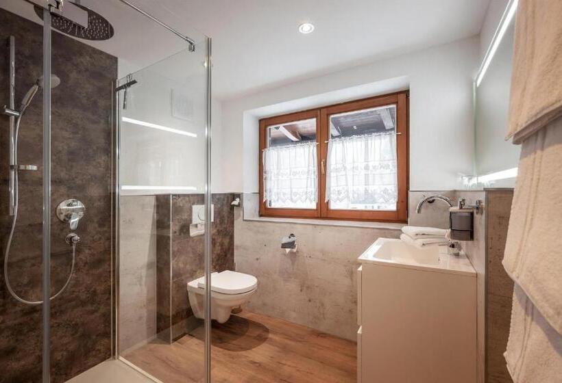 דירה בת חדר שינה 1 עם מרפסת, Appartement Pension Auhof