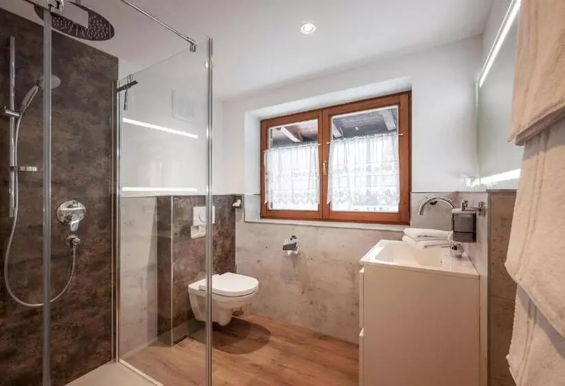 バルコニー付き1ベッドルームアパートメント, Appartement Pension Auhof