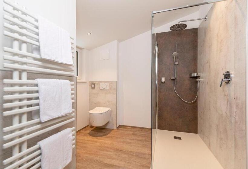 דירה בת חדר שינה 1 עם מרפסת, Appartement Pension Auhof