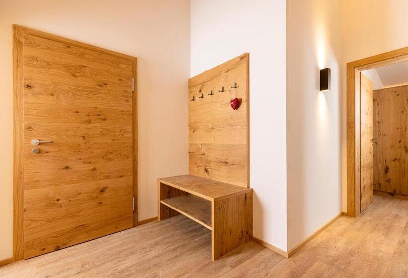 דירה בת חדר שינה 1 עם מרפסת, Appartement Pension Auhof