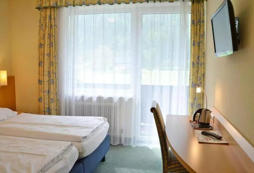 Standard-huone Parveke, Gasthof Pension Grüner Anger