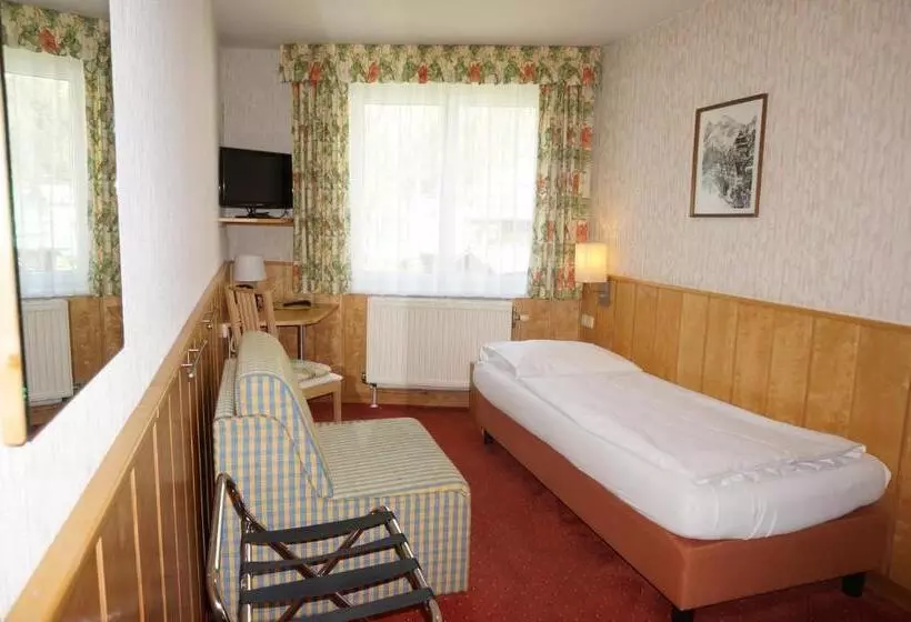 Standard Yhden Hengen Huone, Gasthof Pension Grüner Anger