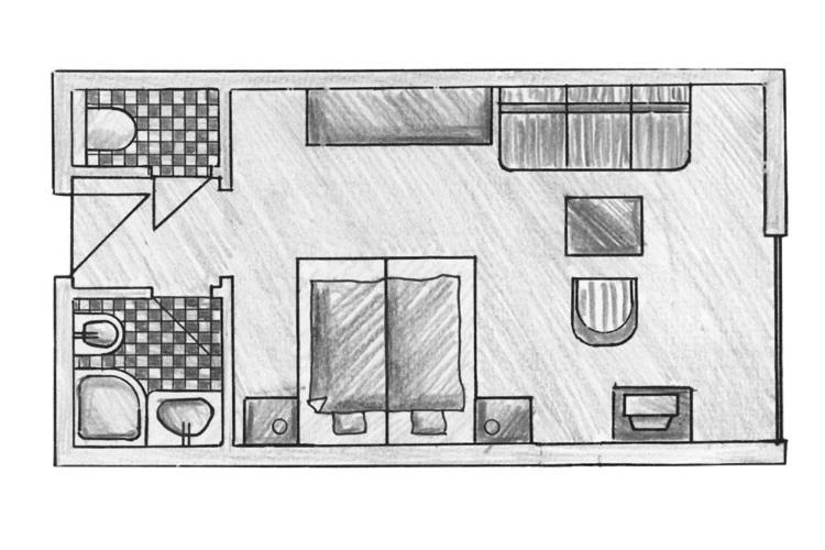 标准间, Sporthotel Kühtai