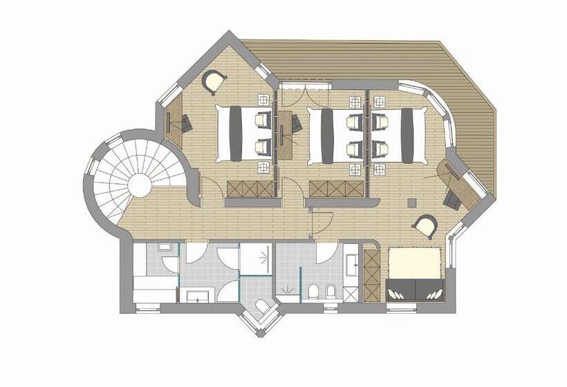 デラックススイート, Alpeinernature Resort Tirol