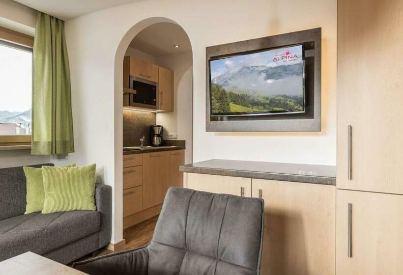 דירת קומפורט חדר שינה 1, Pension Alpina