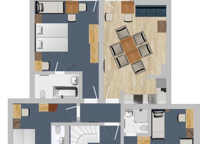 شقة 3 غرف, Brixana