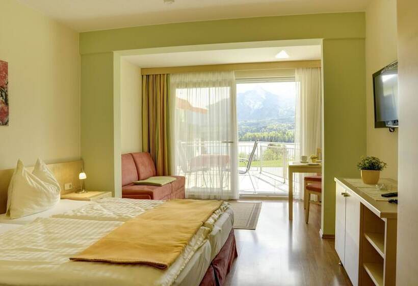 آپارتمان 1 خوابه با تراس, Seepark Drobollach