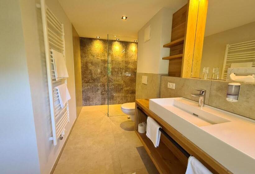 غرفة ديلوكس مزودة بشرفة, Bergblick