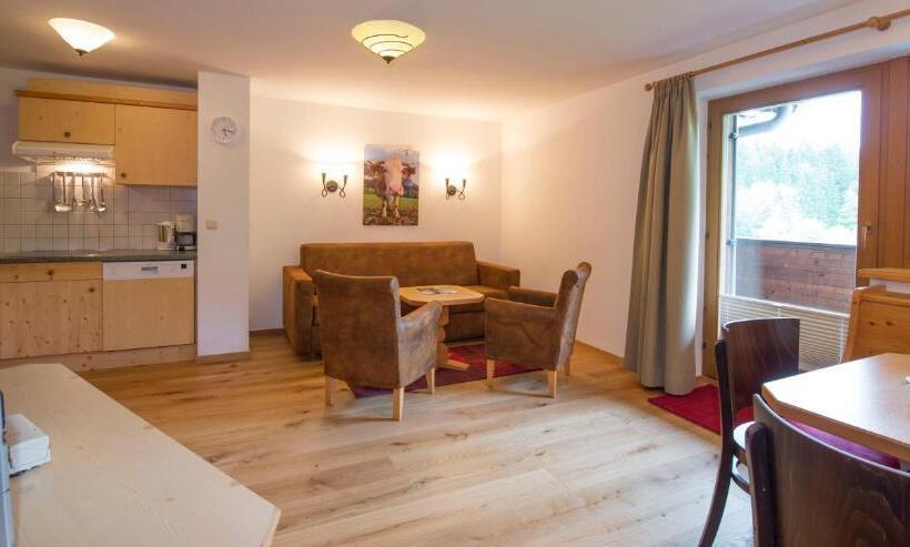 景色の見える一ベッドルームアパートメント, Ferienappartements Landhof