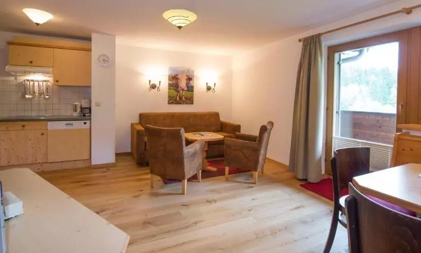 景色の見える一ベッドルームアパートメント, Ferienappartements Landhof