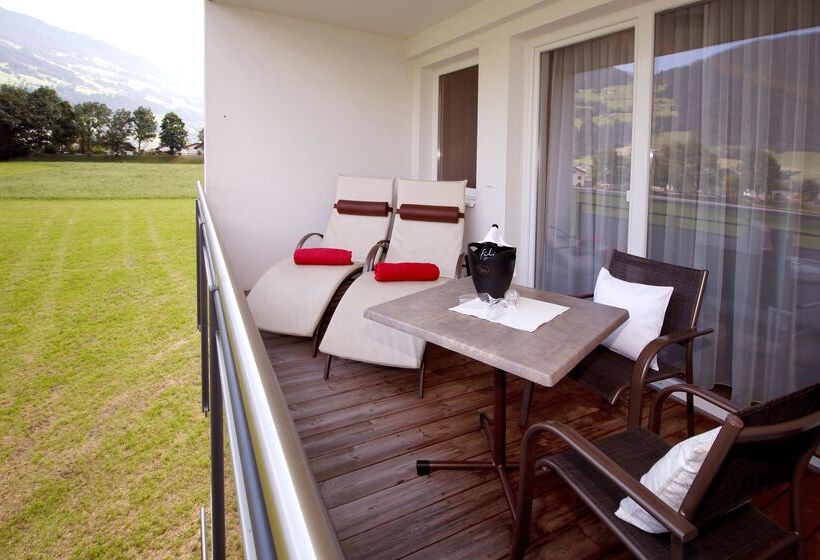 סוויטה עם טרסה, Zum Senner Suites Zillertal