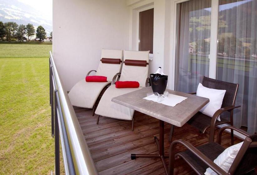 סוויטה עם טרסה, Zum Senner Suites Zillertal