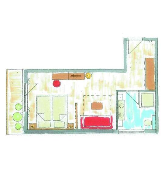 带阳台的豪华间, Gasthof Schroll