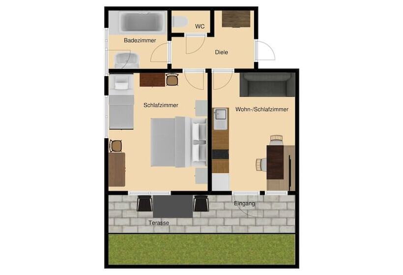 דירת חדר, Alphotel Mittersill