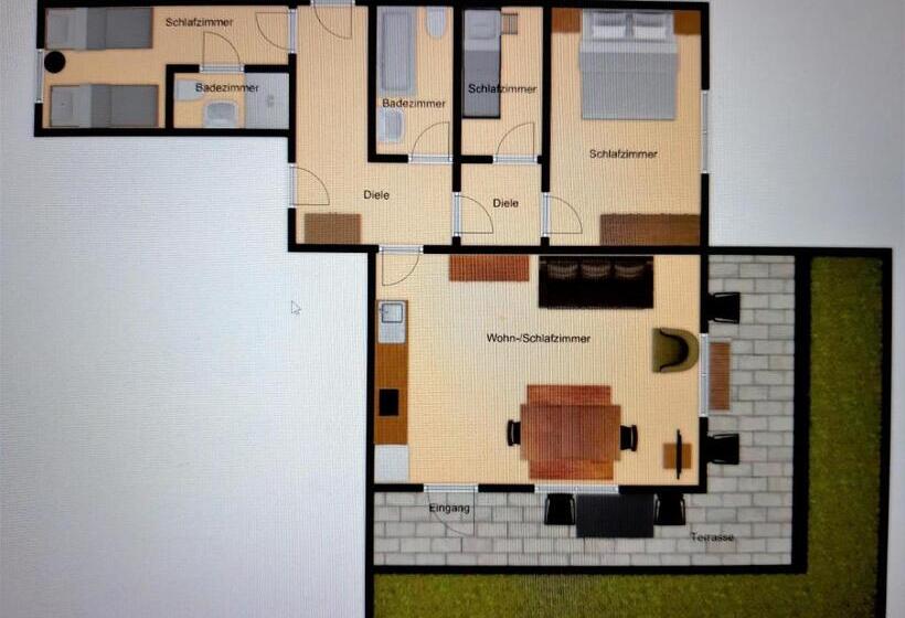 דירת שלושה חדרים, Alphotel Mittersill