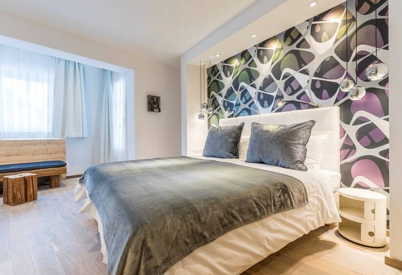 带阳台的豪华间, Flachauerhof