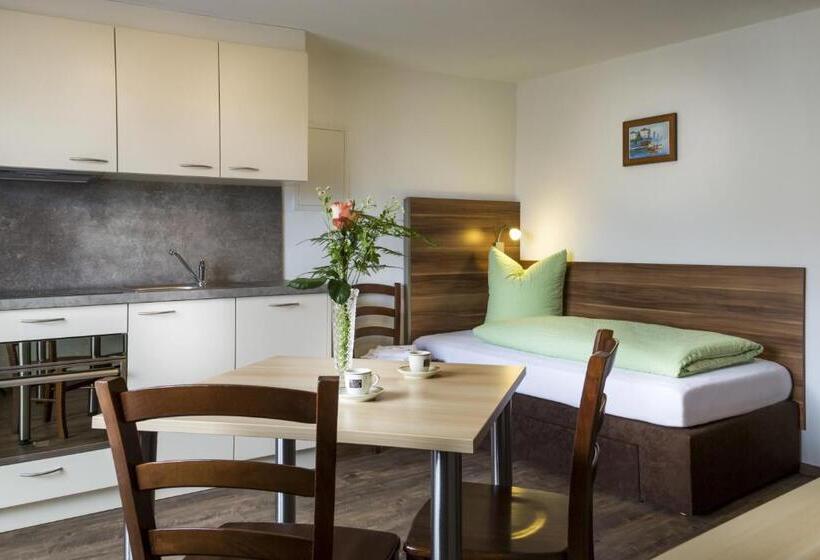 Апартаменты 1 Спальня с Балконом, Appartements Glungezer