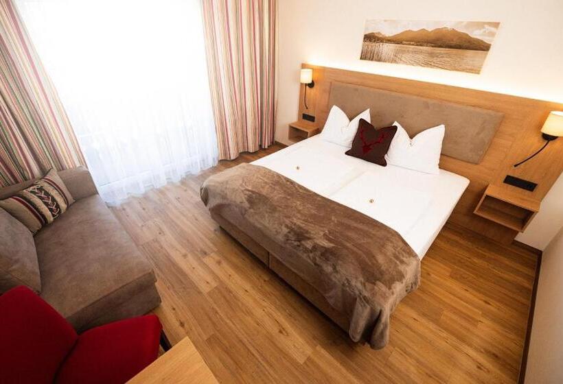 חדר סטנדרט עם מרפסת, Frühstückspension Huber