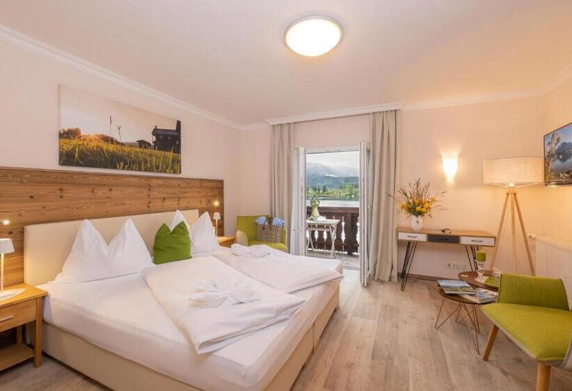 חדר קלאסי עם נוף לאגם, Seehang Garni