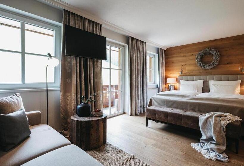 غرفة ديلوكس, Sonnhof Alpendorf   An Adults Only Place