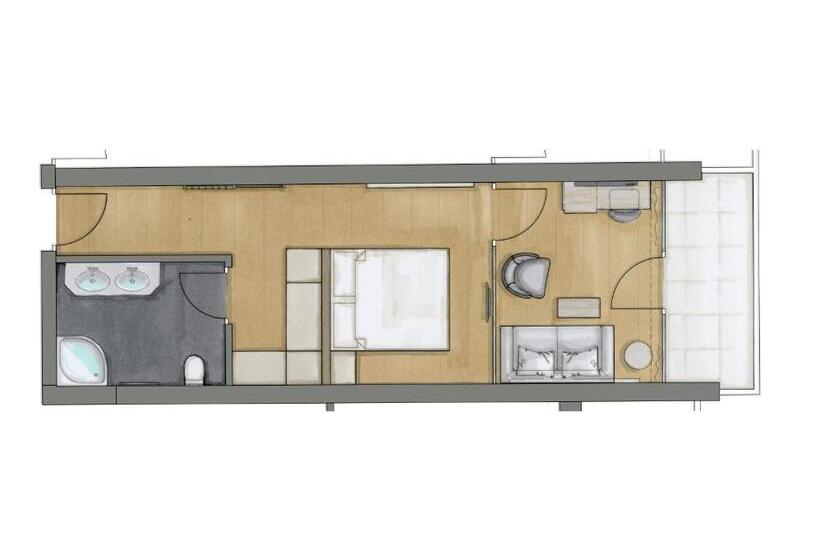 Люкс с Балконом, Prokulus