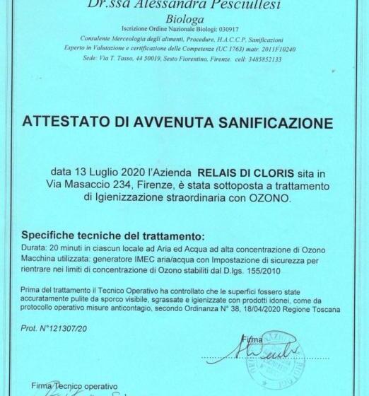 Номер Стандарт, Relais La Corte Di Cloris