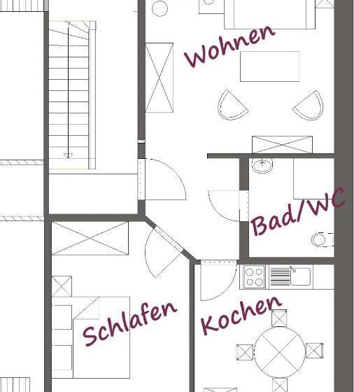 1ベッドルームアパートメント, Hof Tutsberg