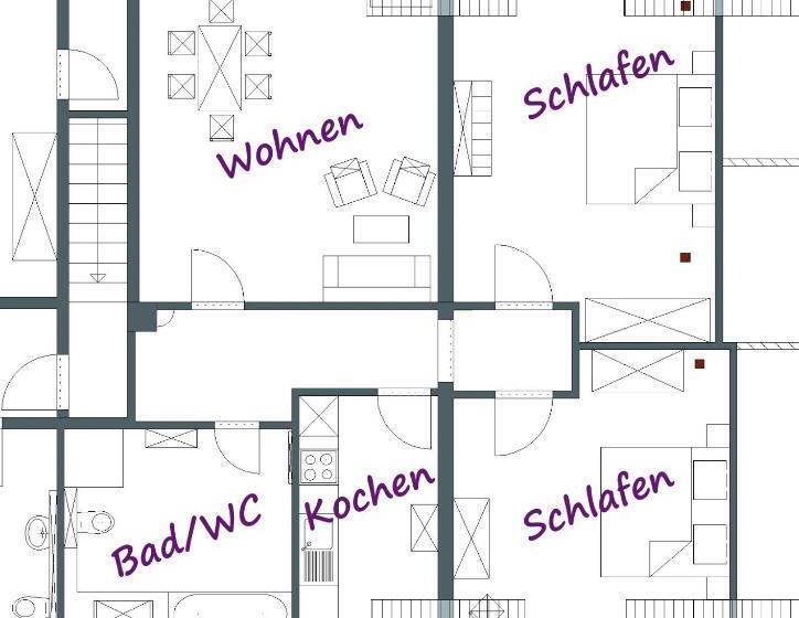 2ベッドルームアパートメント, Hof Tutsberg