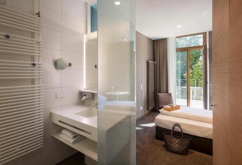 발코니 스탠다드 싱글 룸, Parkhotel Jordanbad