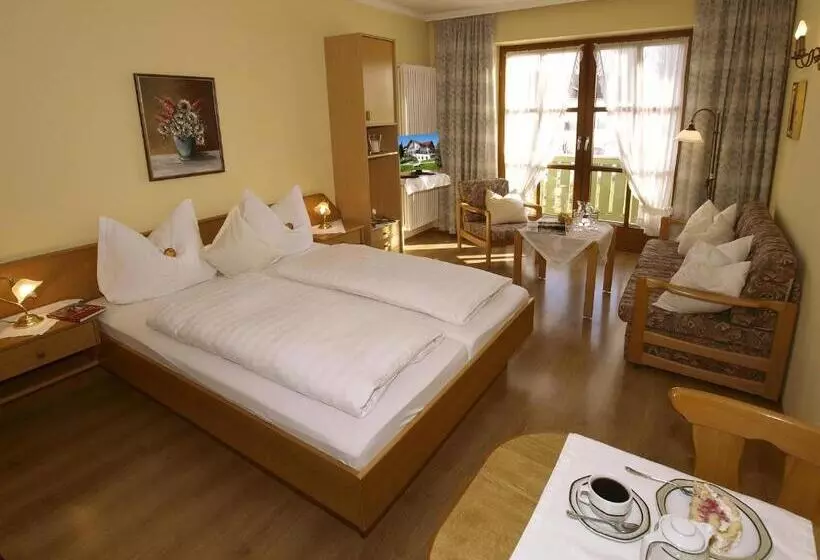 Huoneisto 1 Makuuhuone, Xundheits Hotel Garni Eckershof