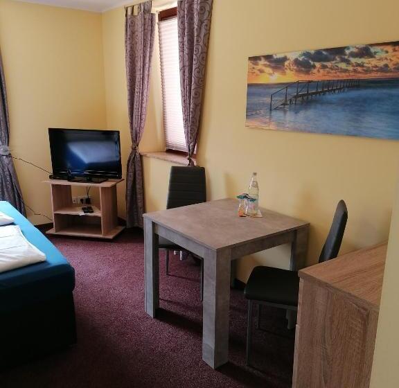 חדר סטנדרט, Pension Riverside In Leverkusen Hitdorf Am Rhein Zentral An Der A1 Und 59