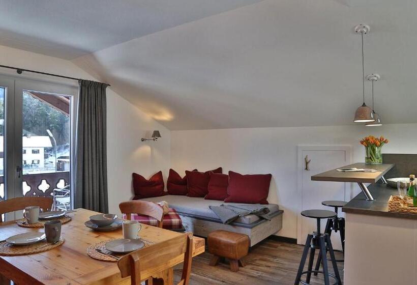 带2个卧室的公寓, Das Schönanger Ferienwohnungen