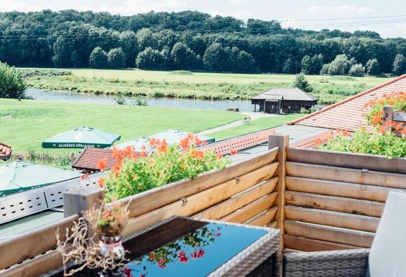 Студио Стандарт с Балконом, Erlebnishotel Zur Schiffsmühle Gmbh