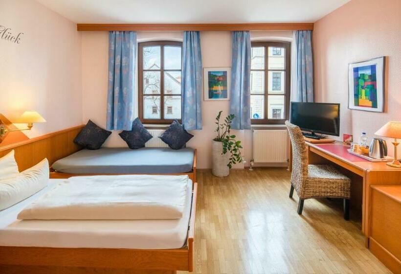 غرفة قياسية فردية, Restaurant Zur Kanne