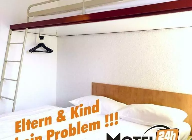 バス共有のスタンダードルーム, Motel 24h Bremen