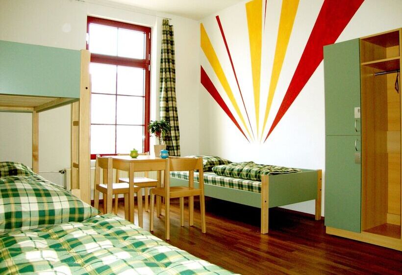 חדר סטנדרט לארבעה, Sleepy Lion Hostel & Apartments Leipzig