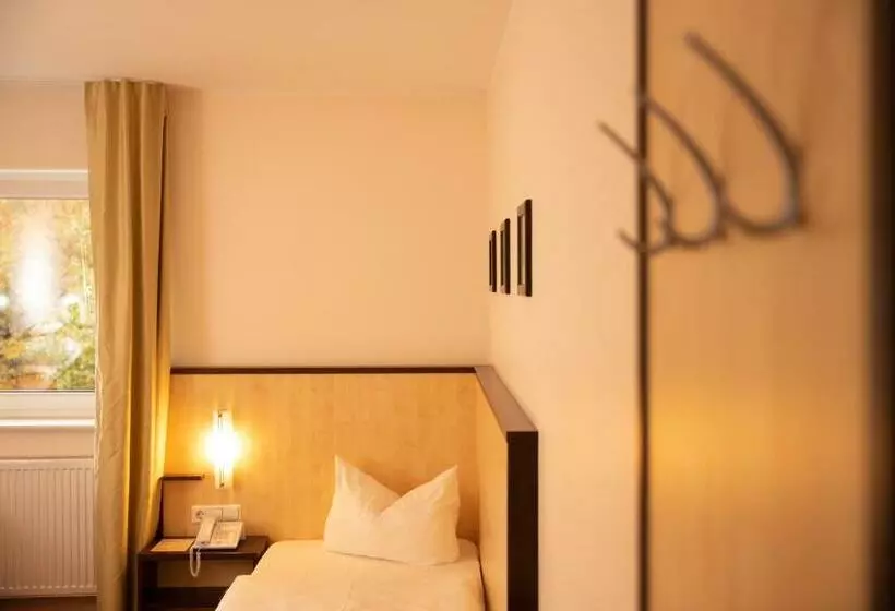 スタンダードシングルルーム, Bergwirtschaft Wilder Mann Hotel Und Restaurant