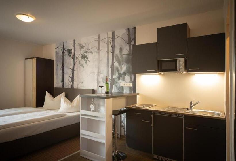 Апартаменты 1 Спальня, Bergwirtschaft Wilder Mann Hotel Und Restaurant