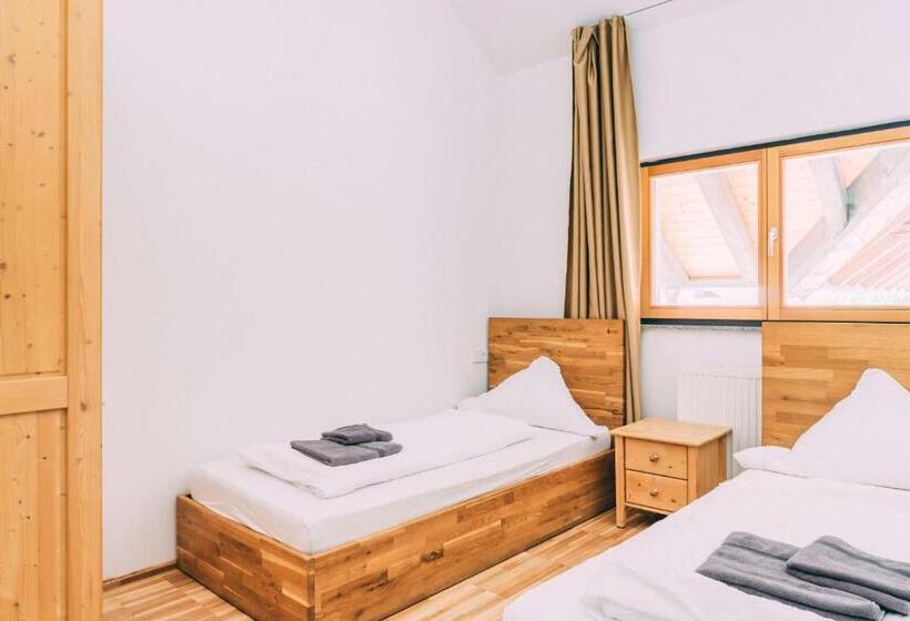 バルコニー付2ベッドルームアパートメント, Gut Hügle Erlebnishof