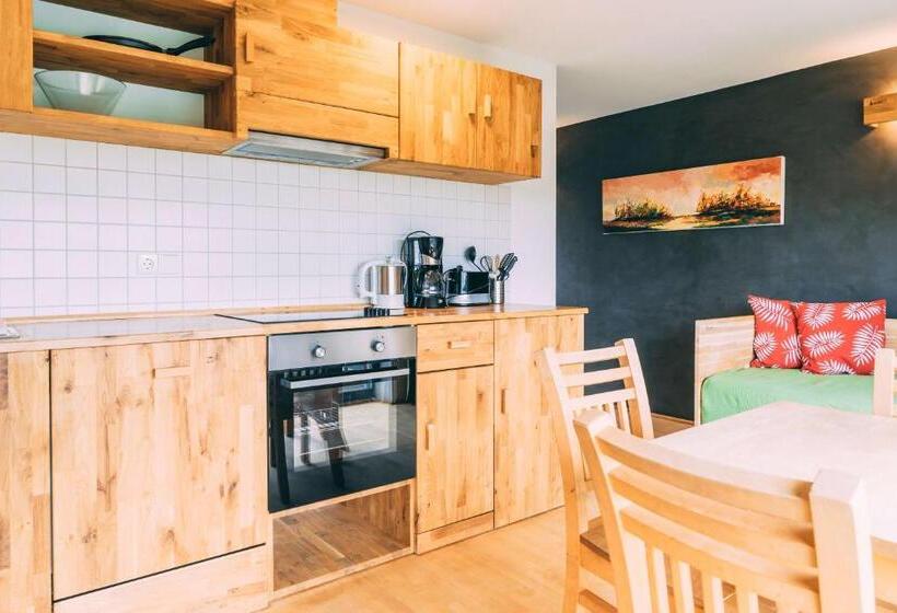 バルコニー付き1ベッドルームアパートメント, Gut Hügle Erlebnishof