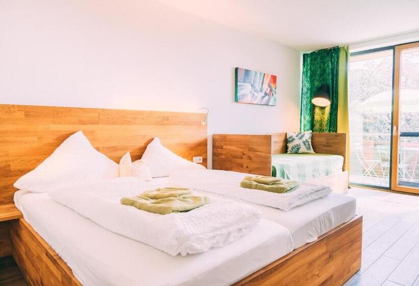 バルコニー付きスタンダードステューディオ, Gut Hügle Erlebnishof