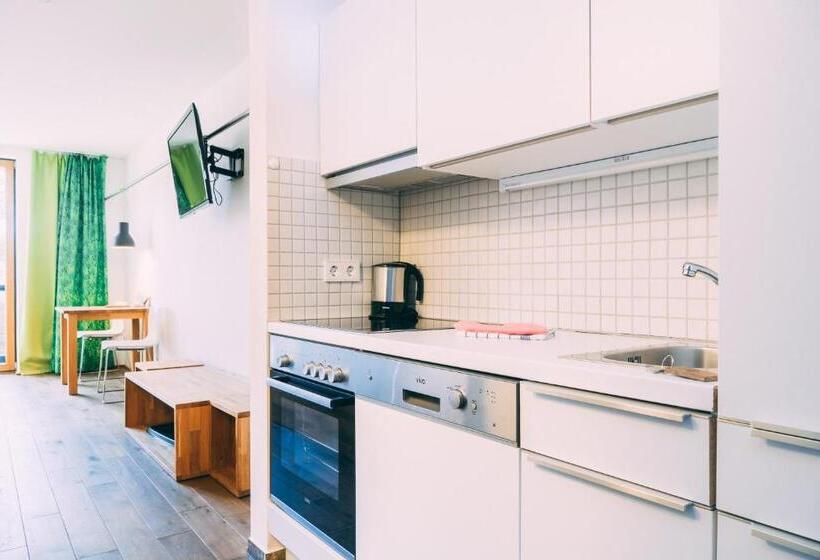 バルコニー付きスタンダードステューディオ, Gut Hügle Erlebnishof