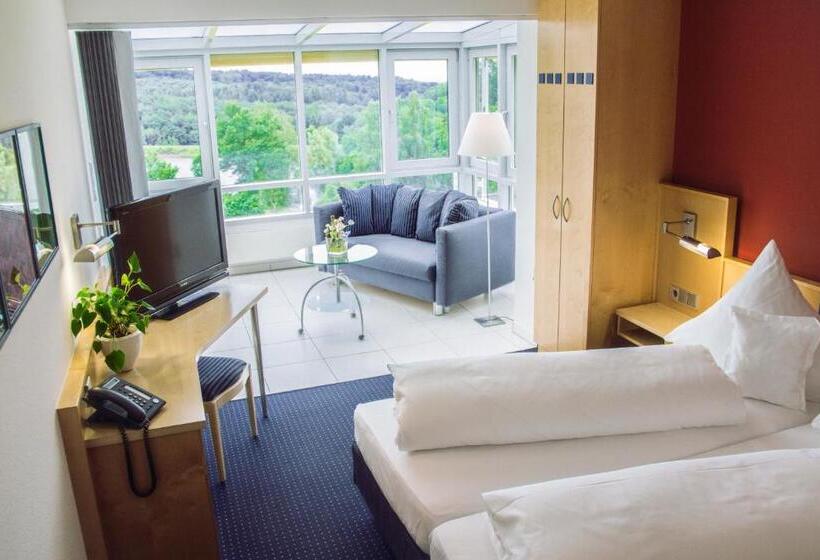 标准间带湖景, Stausee