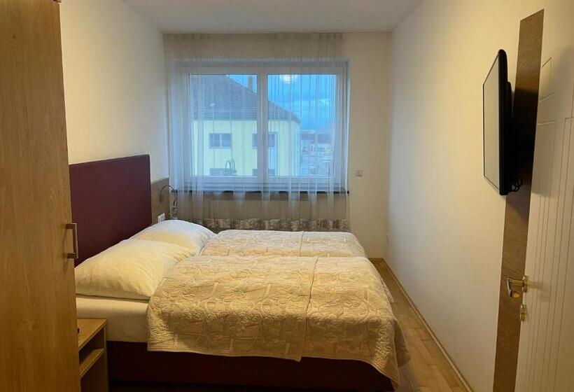 침실 2개 아파트, Tinschert Hotel Restaurant Partyservice