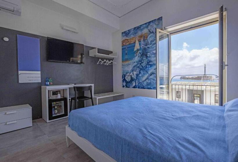 غرفة قياسية مطلّة علي البحر, Miti Dello Stretto B&b