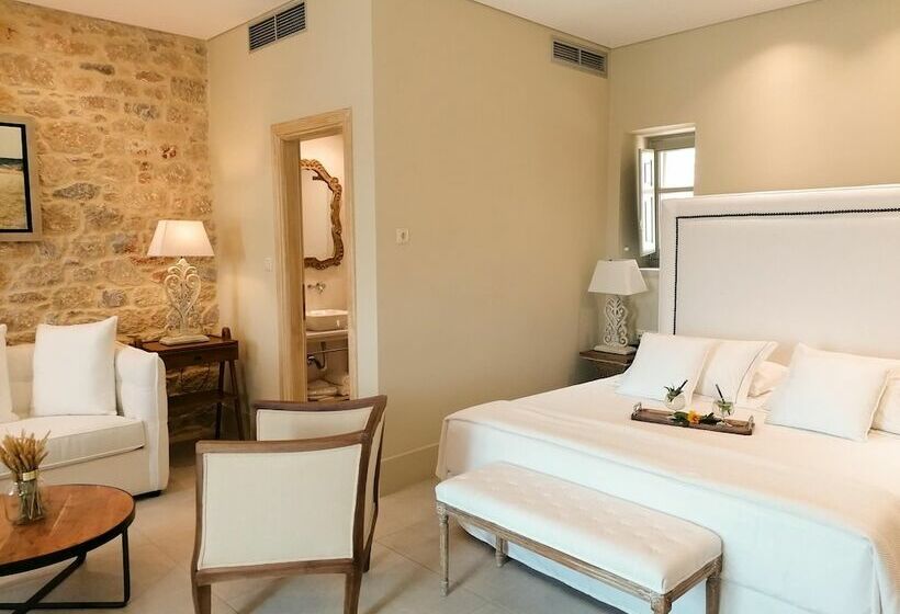 סוויטת ג'וניור נוף לים, Akrolithi Boutique