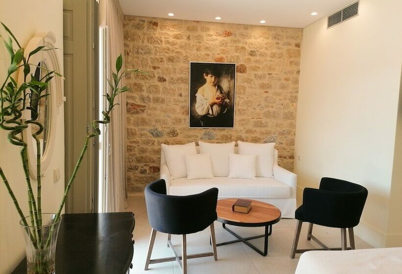 סוויטת ג'וניור נוף לים, Akrolithi Boutique