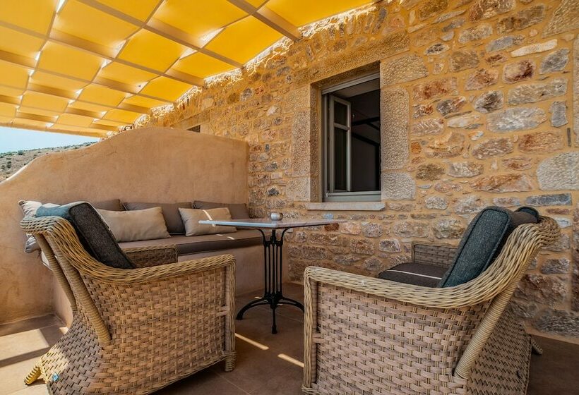 סוויטת ג'וניור נוף לים, Akrolithi Boutique