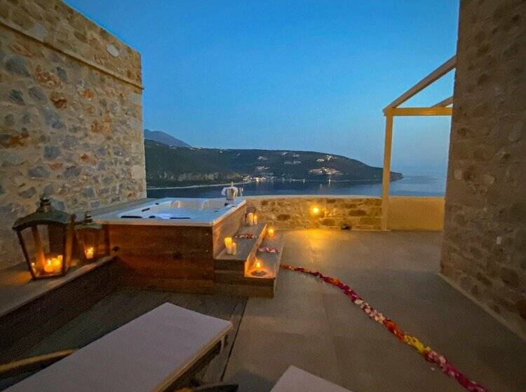 סוויטת ג'וניור נוף לים, Akrolithi Boutique